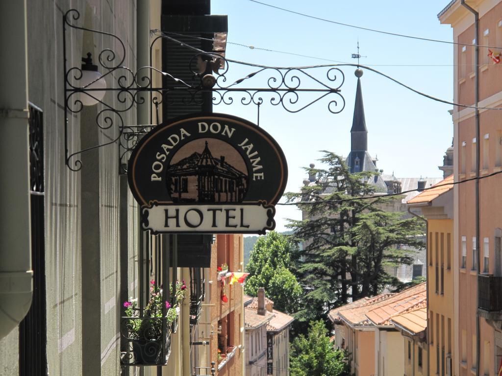 Hotel Posada Don Jaime San Lorenzo de El Escorial Exterior foto